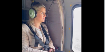 Nënsekretarja Allen vizitoi ushtarët amerikanë në Veri, nga helikopteri i KFOR’it pa “zonat sensitive” atje
