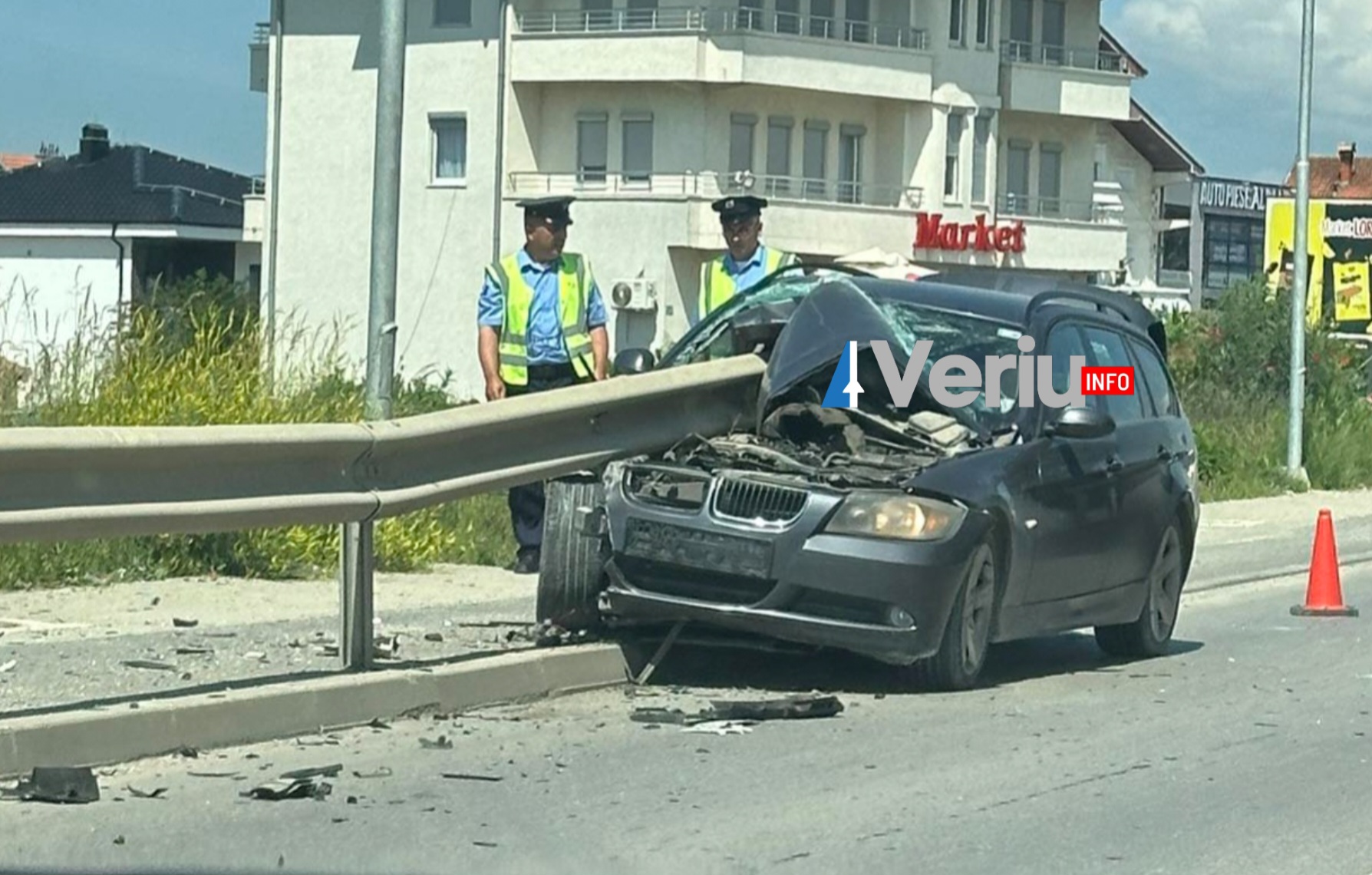Aksident në fshatin Dobërllukë të Vushtrrisë