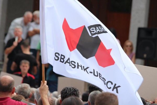 Sot proteston SBAShK-u