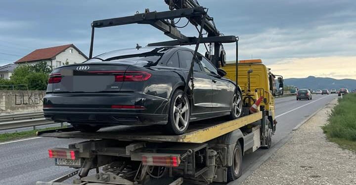 I konfiskohet vetura, 500 euro dënim dhe pikë negative ndaj shoferit që voziti nën masën mbrojtëse