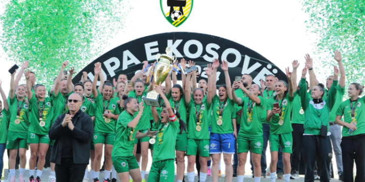 KFF Mitrovica fiton Kupën e Kosovës, duke mposhtur me rezultat të thellë KFF Kosovën