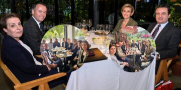 Kohë zgjedhjesh- Kusari-Lila lë pak anash restaurantet luksoze, hanë pak byrek me çaj rusi