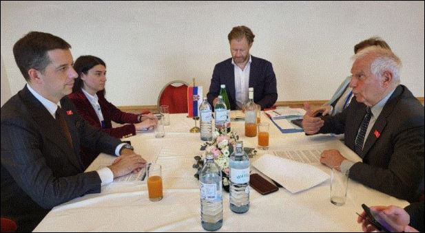 Gjuriq takon Borrellin: Situata në Kosovë shumë e vështirë, populli serb ka presion