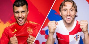 Spanjë-Kroaci, formacionet zyrtare