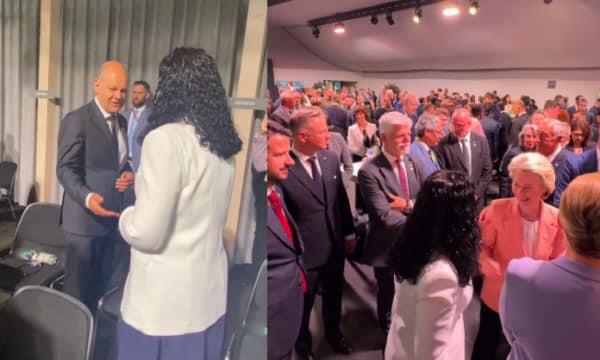 Presidentja Osmani takon kancelarin gjerman Scholz