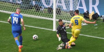 Ukraina përmbys rezultatin ndaj Sllovakisë (VIDEO)