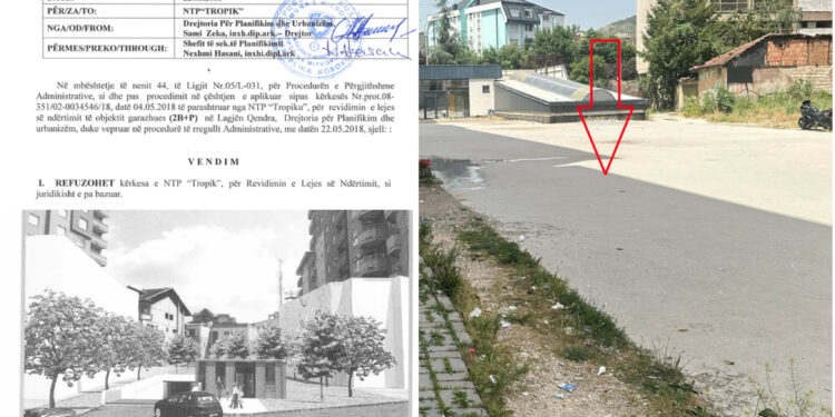 “Tropik-u” shkeli kontratën, mori tokën komunale në qendër të Mitrovicës, por as pas 8 vitesh nuk i ndërtojë pjesën gjelbëruese dhe këndin e lojërave