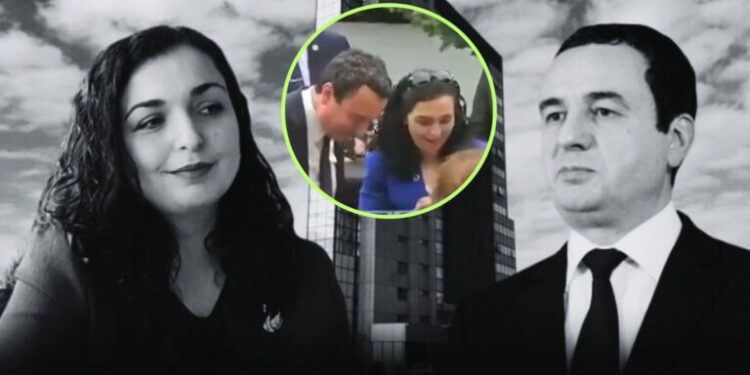 Me ëmbëlsira e të buzëqeshur Kurti e Osmani në disponim të mirë me njëri-tjetrin