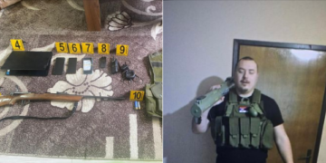 Aksioni në Zubin Potok ku u arrestua një person e u konfiskuan armë, Policia tregon çka gjeti në shtëpitë e të dyshuarve