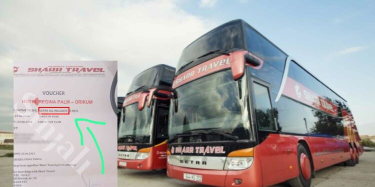 Paguan mbi 900€ për ‘ultra all-inclusive’, pas një dite “Sharr Travel” i njofton se oferta ishte me mëngjes dhe darkë