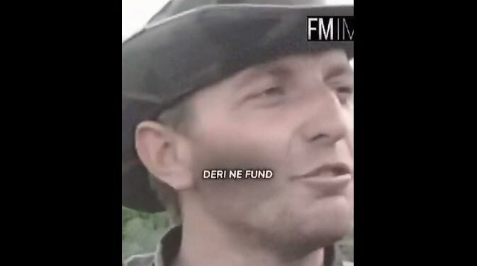 Fjalimi i fuqishëm i Hisen Berishës në luftën çlirimtare