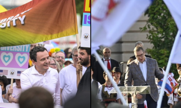 Kurti në krye të Paradës së Krenarisë, Vuçiqi në tubimin nacionalist serb, Surroi: Metafora e dy shoqërive