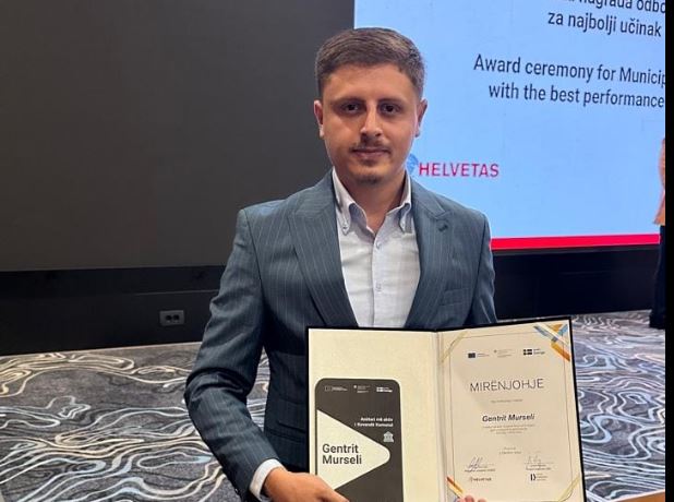 Gentrit Murseli zgjedhet anëtari më aktiv në Kuvendin Komunal të Gjilanit