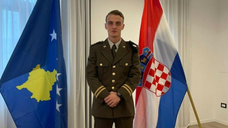 Kadeti i FSK-së diplomon në Akademinë e Mbrojtjes kroate