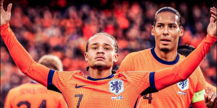 Supergol nga Xavi Simons, Holanda kalon në epërsi ndaj Anglisë (VIDEO)