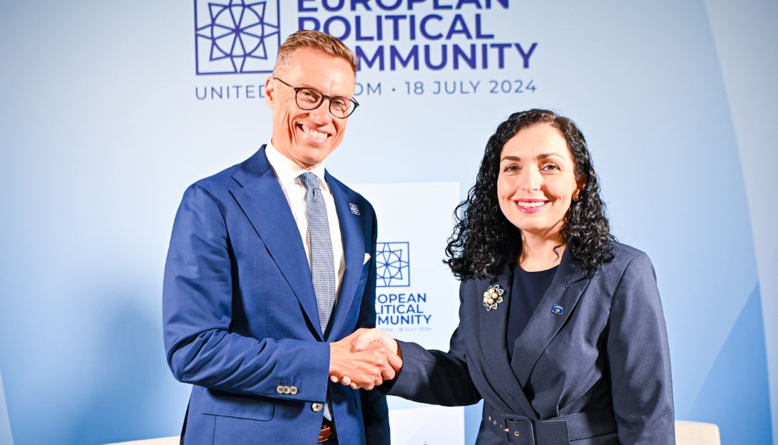 Osmani takohet me homologun finlandez: Diskutojnë për thellimin e bashkëpunimit dypalësh
