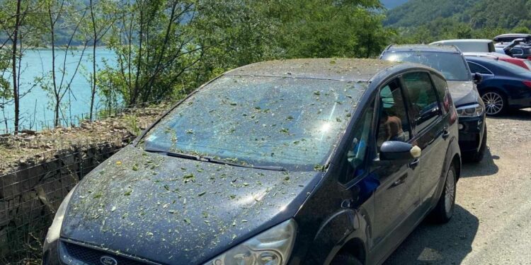 Shpërthim tek Liqeni i Ujmanit