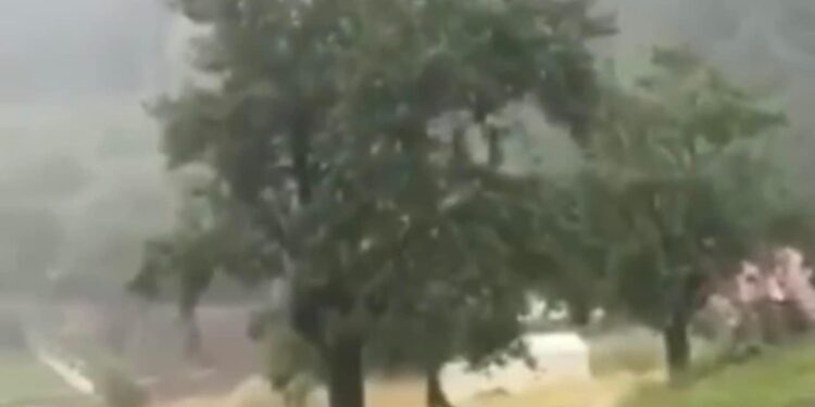 Në këto temperatura të larta, bie shi në këtë pjesë të Kosovës