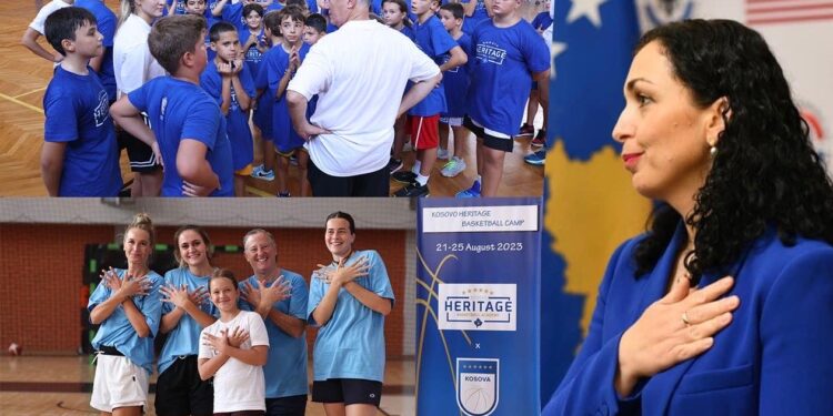Nën patronatin e presidentes Osmani, së shpejti mega-kampi i basketbollit në vend