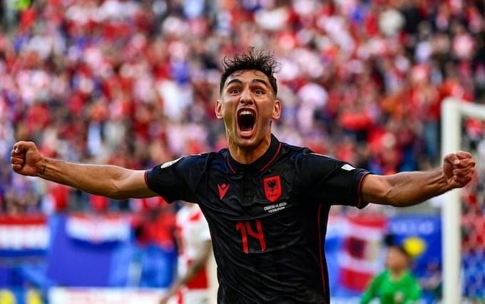 UEFA përzgjedh ndeshjen Shqipëri–Kroaci në 10 sfidat më të bukura të “Euro 2024”