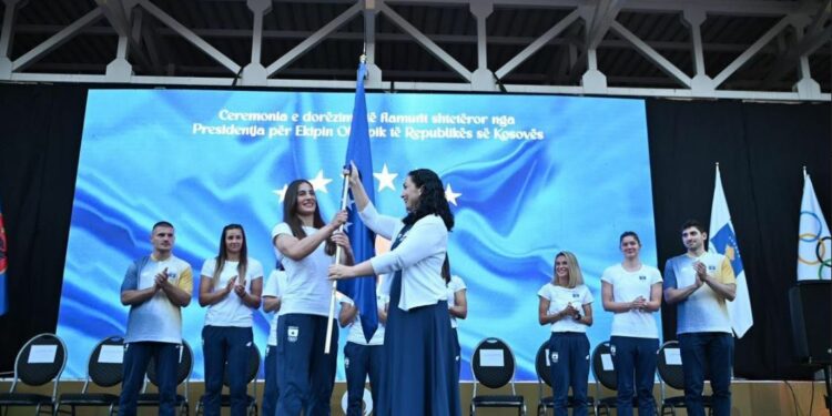 Osmani krahas liderëve botërorë në Lojërat Olimpike Paris 2024
