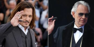Johnny Depp i ftuar special në koncertin e Andrea Bocellit