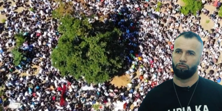 Varroset Faton Hajrizi, pjesë masovike e qytetarëve në ceremoninë mortore (VIDEO)