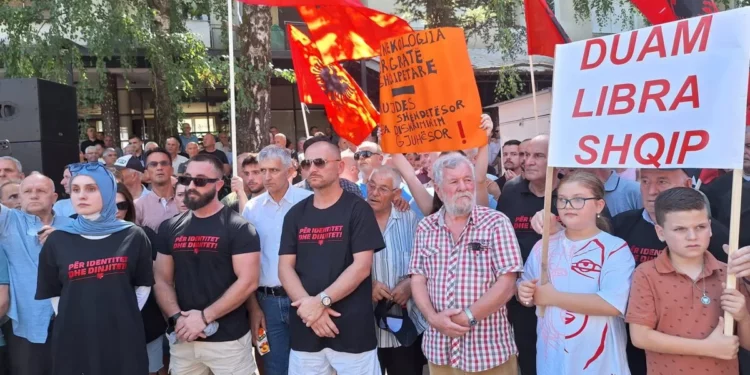 ”Të shtypur po, të nënshtruar jo”- Shqiptarët në Bujanoc protestojnë kundër diskriminimit