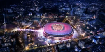 Barcelona e prezanton stadiumin ultra-modern