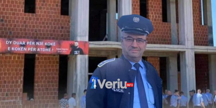 Ky është komandanti policor që kërkohet të suspendohet pasi shkoi për ngushëllime te familja e Faton Hajrizit