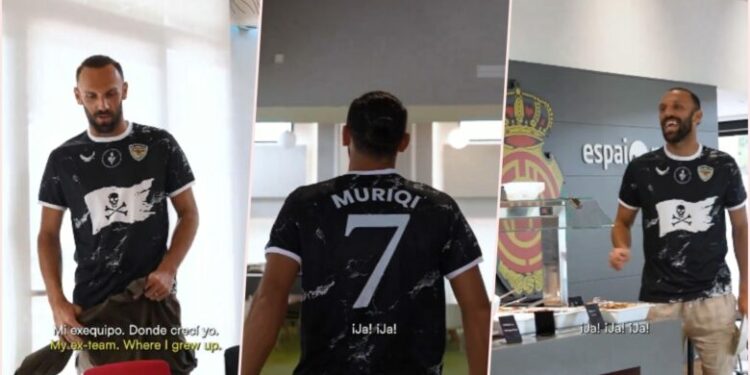 Liria e befason Vedat Muriqin, klubi i Mallorcas poston gjithçka kur sulmuesi merr dhuratën – VIDEO