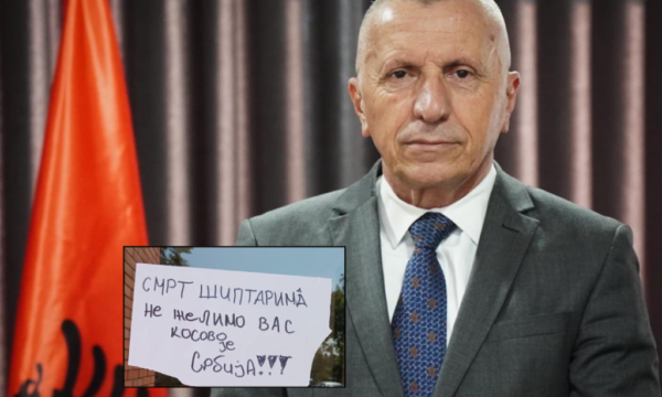 Kamberi reagon ndaj një mesazhi antishqiptar në Bujanoc