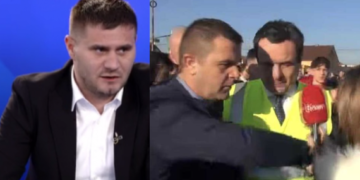 Olluri pas vendimit për truprojën e Kurtit: Mesazhi është hinju shkelma gazetarëve që guxojnë t’i afrohen kryeministrit