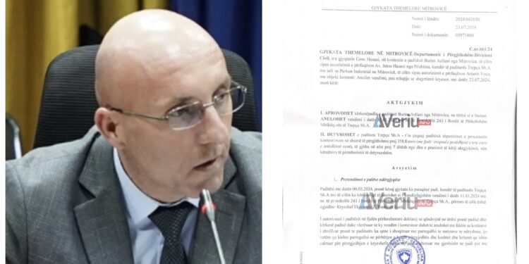 EKSKLUZIVE: Gjykata anulon vendimin për zgjedhjen e Bashkim Kurtit si kryeshef i Trepçës (DOKUMENT)
