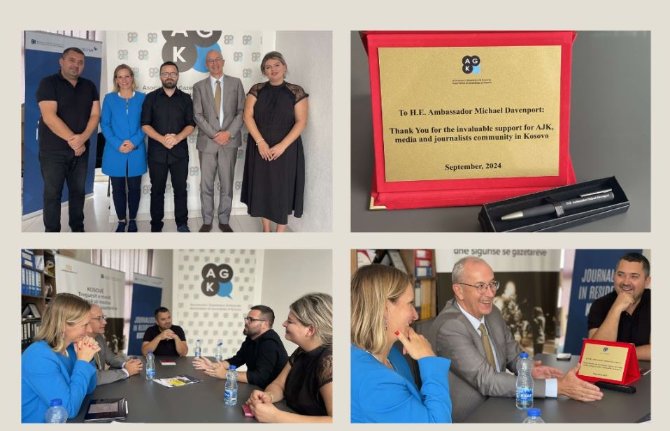 Ambasadori i OSBE-së në Kosovë, Davenport në vizitë lamtumirëse në AGK