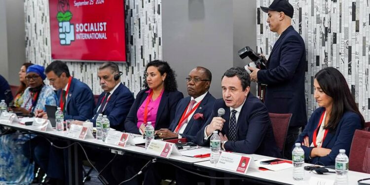 Lajmërohet Kurti: Mora pjesë në presidiumin e Internacionales Socialiste