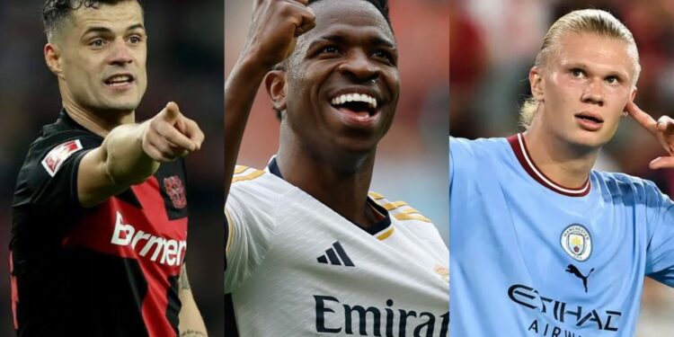 Xhaka së bashku me Haaland, Vinicius e Bellingham në kërkim të Topit të Artë, publikohet lista me 30 futbollistët e nominuar