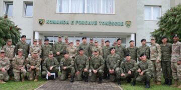 Delegacioni i Gardës së Iowas pa nga afër kapacitetet e këmbësorisë së FSK-së në Istog