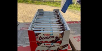 Policia kap pako me “Kinder Bueno” në vlerë të 4 mijë euro