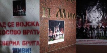 Policia largon posterat me foton e Radojçiqit që u vendosën në veri, i merr si provë materiale