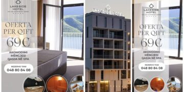 Lakeside Hotel me ofertë të ‘çmendur’, 69 euro për çift me mëngjes – fëmijës falas