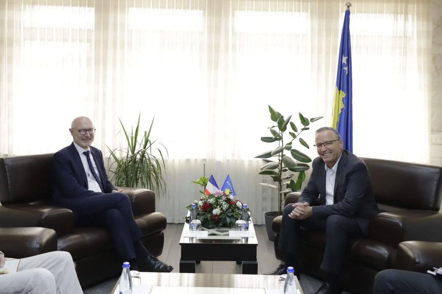 Hamza takohet me Guerotin, flasin për rritjen e koordinimit për tema me interes dypalësh