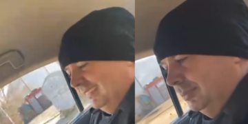 Momenti kur Afrim Bunjaku me kolegë patrullonin në Zveçan– VIDEO