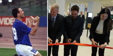 Vdes legjenda e futbollit italian, para pak kohe qëndroi në Kosovë