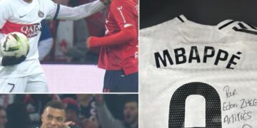Zhegrova merr dhuratë nga Mbappe, 9-shen e famshme