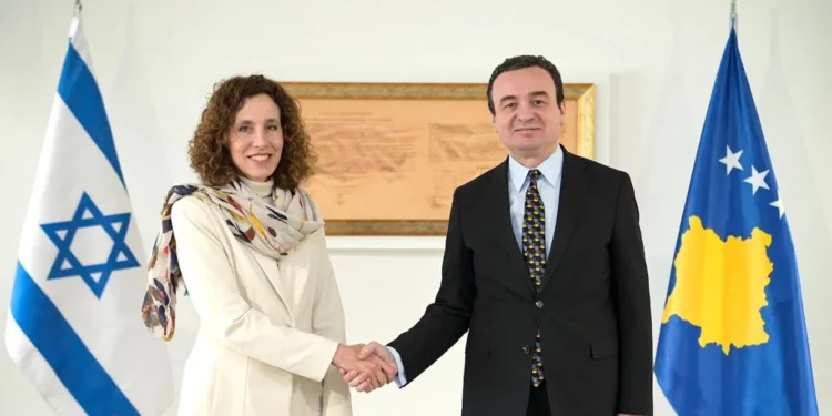 Ambasadorja e Izraelit e falënderon Kurtin për mbështetjen