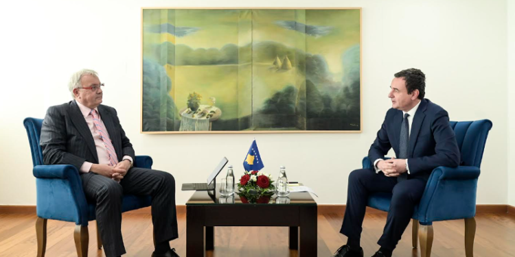 Kurti takon presidentin e Eurochambres, flasin për përshpejtimin e zhvillimit ekonomik të Kosovës