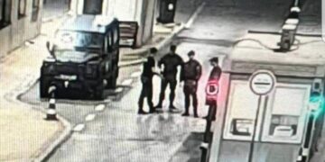 Policia e Kosovës: Vetura e dyshuar e xhandarmërisë serbe shkeli vijën kufitare në Merdar