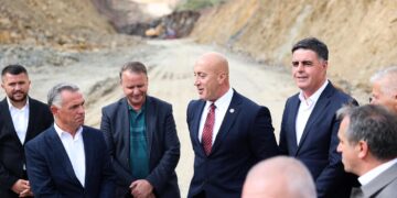 Haradinaj i zhgënjyer me punimet në autostradën Prishtinë-Gjilan