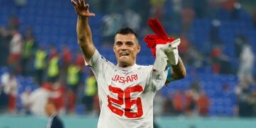 Xhaka “si luan”, shqiptari i vetëm te Zvicra përball Serbisë